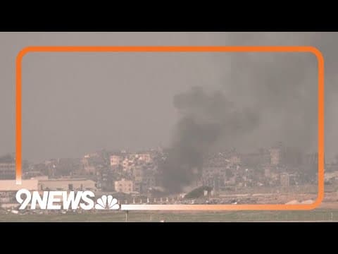 Raw: Smoke Rises Over Gaza, Death Toll Surpasses 25,000 People
