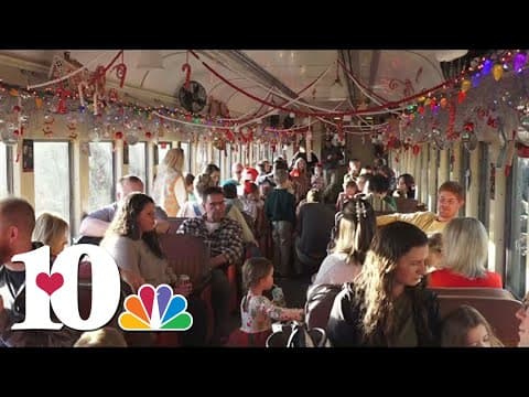 All aboard the Christmas Lantern Express!