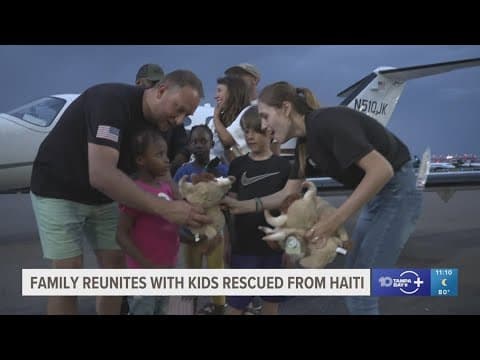 American families reunited with daughters adopted from Haiti after years of uncertainty