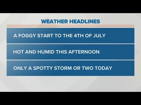 Columbus, Ohio Fourth of July morning forecast | July 4, 2023