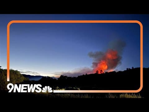 Multiple wildfires burning in western Colorado