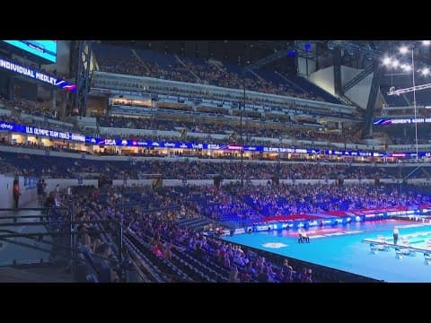 Hoosier swimmers compete in morning prelims at US Olympic Swim Trials