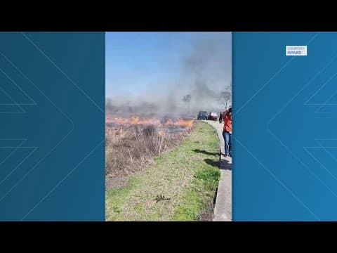 HFD conducting controlled burn at Sylvan Rodriguez Park