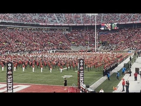 Ohio State Marching Band Alumni joins TBDBITL for 'Carmen Ohio'