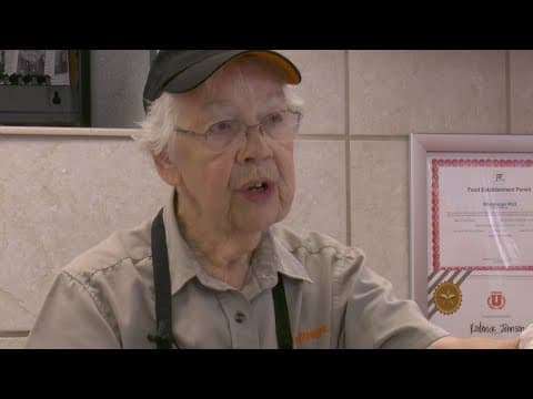 What a woman! Connie Claxton just retired from Whataburger after 54 years of service