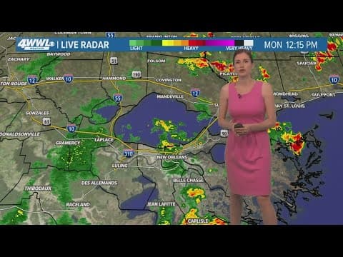 New Orleans Weather: Daily downpours are still around