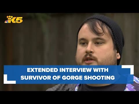 Extended interview with survivor of shooting near Gorge Amphitheatre
