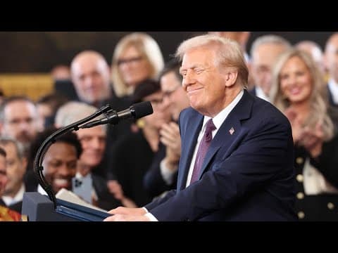 President Trump's full inaugural address as 47th president