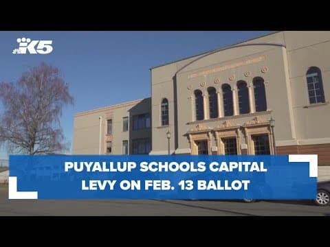 Puyallup School District's capital levy on February special election ballot