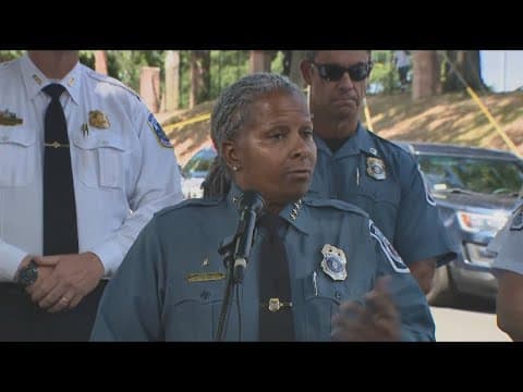 WATCH: Officials give update after fiery crash in Southeast DC