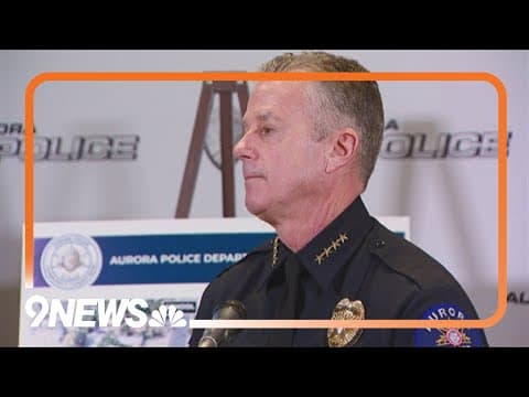 Aurora police chief releases new information on shooting involving officers