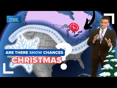 Early look | Could we get a white Christmas in Indiana this year? (2024)