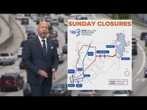 Dallas Marathon bringing crowds, road closures this weekend: What to know
