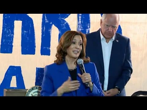 VP Kamala Harris, Gov. Tim Walz full speeches at Rochester, PA campaign event (Aug. 18, 2024)