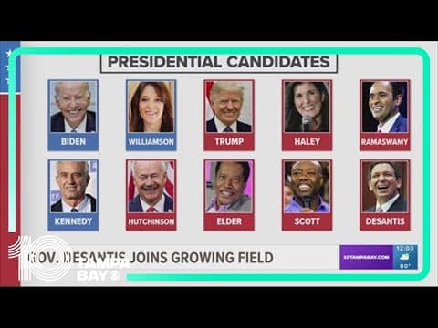 Here's who's running for president so far for 2024