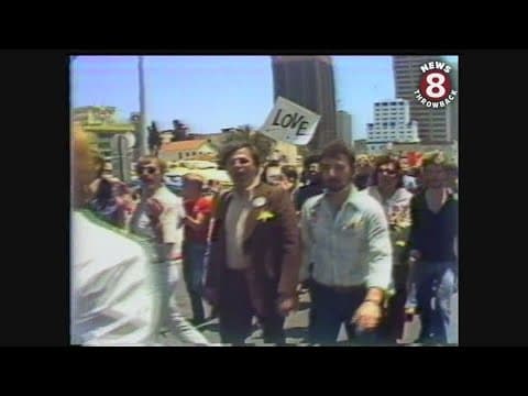 3rd Annual Lesbian Gay Men's Unity Parade San Diego 1977
