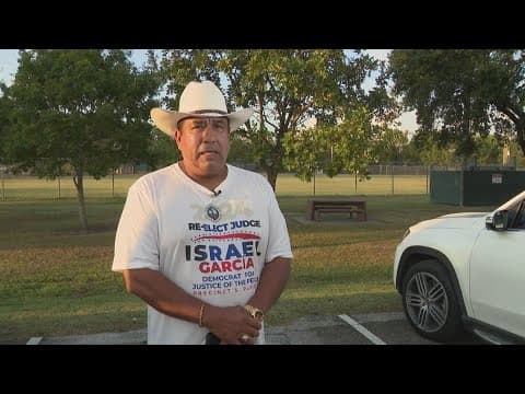 Harris County justice of the peace says car was broken into while he was talking to early voters