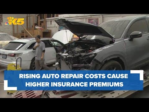 Rising auto repair costs are causing higher insurance premiums