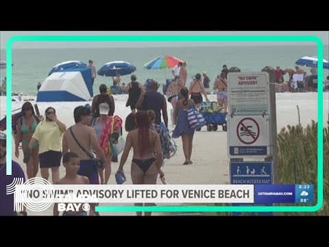 Health officials lift no swim advisory placed at Venice Beach