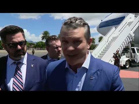 Hegseth slams journalist after officials text Yemen plans to a group chat in a secure app