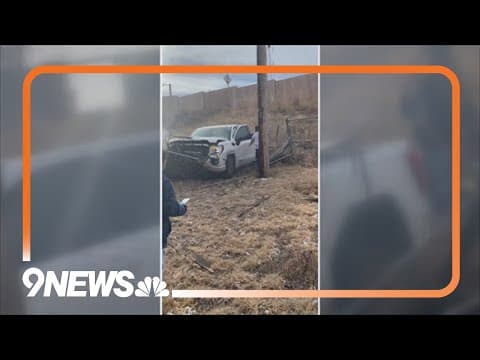 Christmas lunch interrupted by truck crashing into family's yard