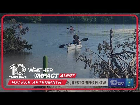 Neighbors in Sarasota County working to prevent parts of Midnight pass opened during Helene from clo