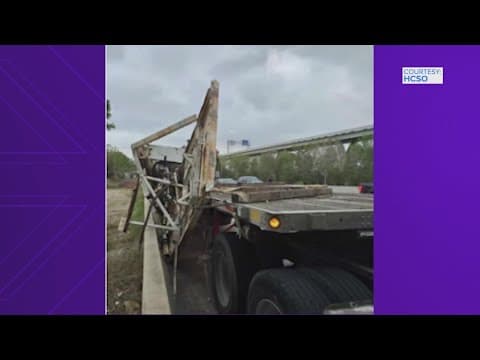Truck hits Houston Avenue bridge on I-10