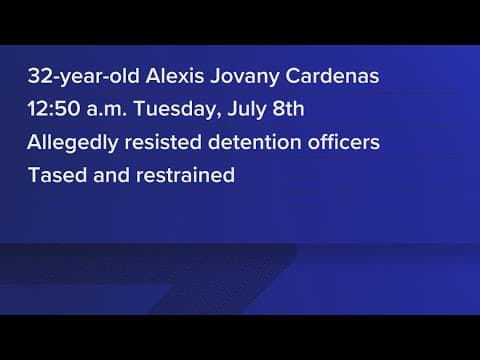 Man dies after getting into fight with officers as he was being released from jail, HCSO says