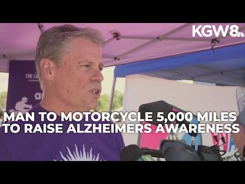 Oregon man to ride cross-country to raise awareness for Alzheimer’s