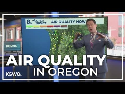 Why is air quality poor in Portland?