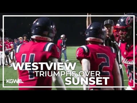 Westview storms back to beat Sunset in OT | Friday Night Football