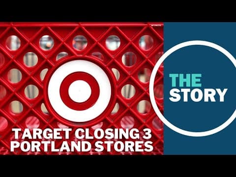 Why is Target shutting down stores in Portland? They say it's a matter of crime