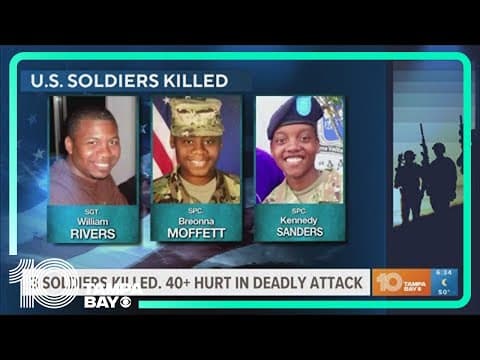 These are the 3 US soldiers killed in Jordan drone strike