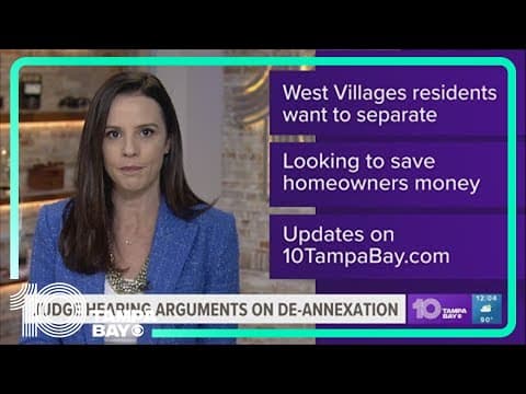 Judge hears arguments on potential de-annexation of part of North Port