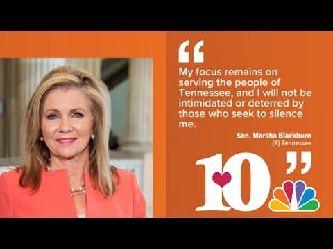Sen. Marsha Blackburn releases statement after death threat