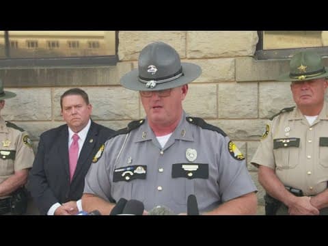 Manhunt underway for the man accused of shooting at cars on a Kentucky highway