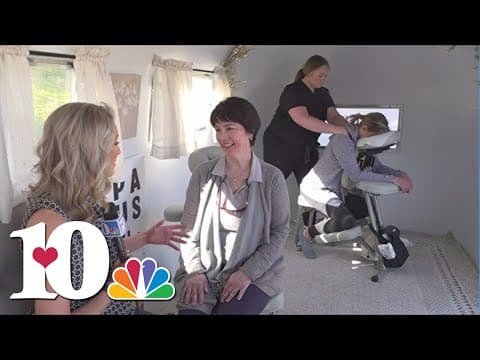 BCSO deputies getting some stress relief with Tulip Blue Events