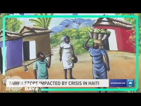 Tampa store feeling impacts by crisis in Haiti