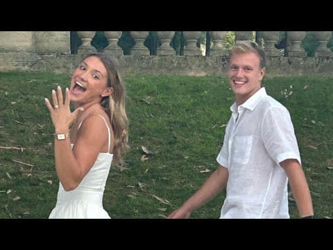 Purdue Olympic divers get engaged in Paris
