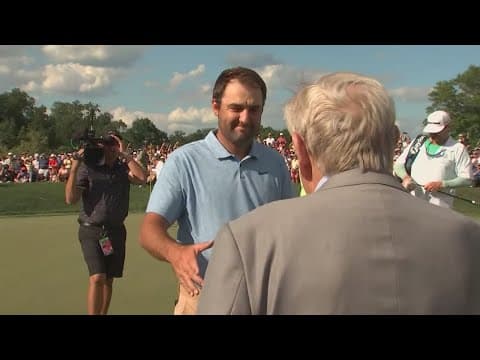 Scheffler holds on to win Memorial for his 5th PGA Tour title of the year