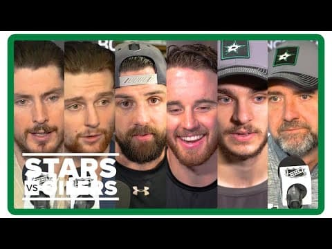 Stars vs. Oilers Game 3 | Dallas players, coaches pregame interviews 5.27.24