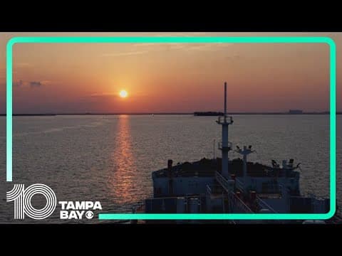 Onboard with the elite crew of harbor pilots guiding ships through Tampa Bay
