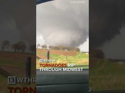 Tornadoes rip through Midwest
