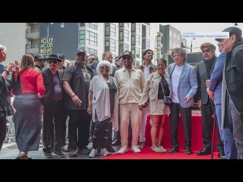 Houston music legend honored with star on Hollywood Walk of Fame