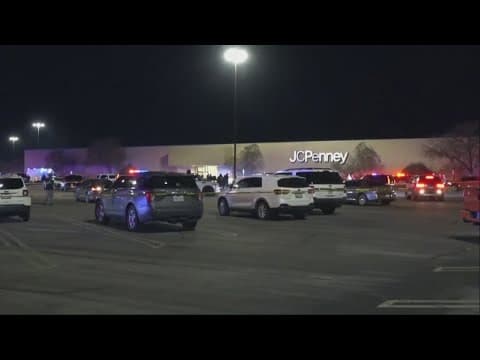 Suspect shot, killed by police after driving through Texas mall