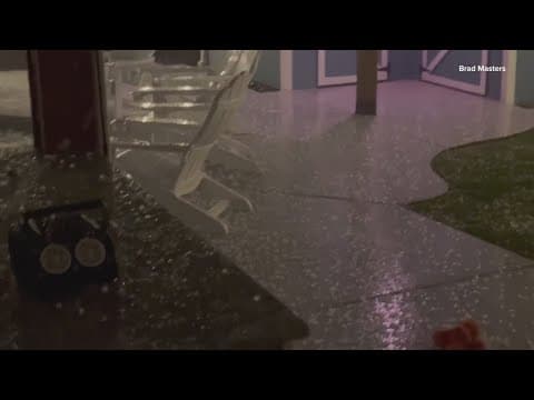 Early morning storm brought hail, thunder to parts of North Texas