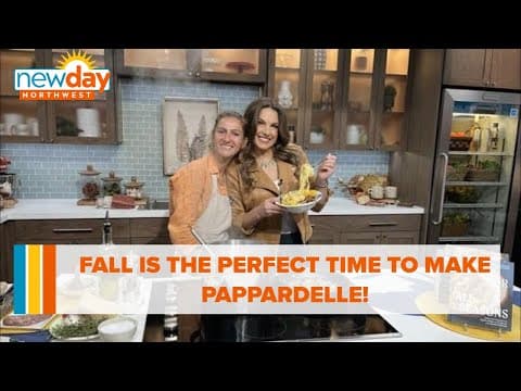 Fall is the perfect time to try making Pappardelle with Golden Chanterelles, Sausage and Thyme - New