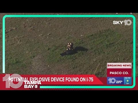 Device found on I-75 called a 'potential explosive'