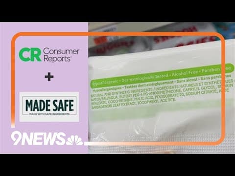 Potentially harmful chemicals found in baby wipes