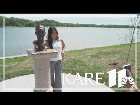 Saint Paul celebrates Sunisa Lee with statue and day in her honor